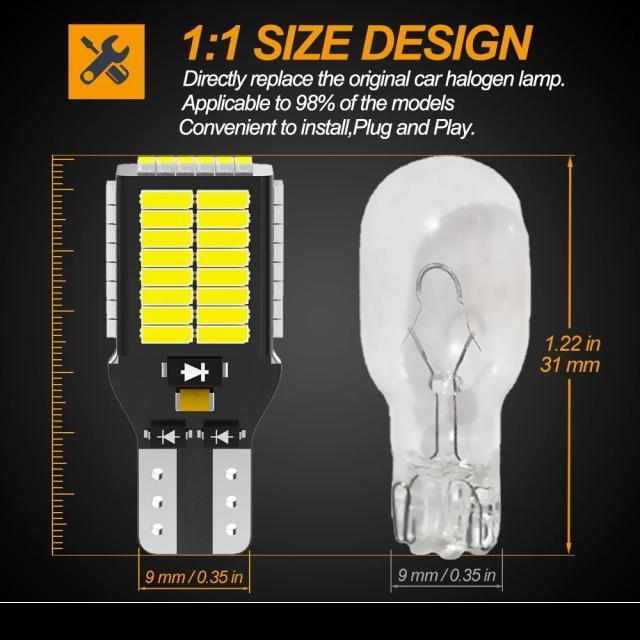 驚きの54LED搭載 T16バックライト用LEDライト2個セット 7000ケルビンバックカメラが見やすい12V/24V両用 爆光 < 自動車/バイク 驚きの54LED搭載 T16バックライト用LEDライト2個セット 7000ケルビンバックカメラが見やすい12V/24V両用 爆光 < 自動車/バイク