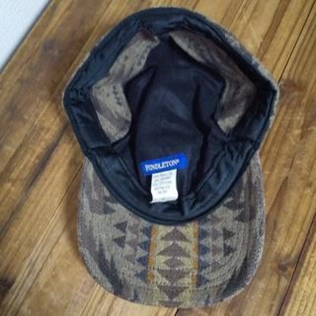 古着 PENDLETON ペンドルトン ウールキャップ 米国製 < 男性ファッション  古着 PENDLETON ペンドルトン ウールキャップ 米国製 < 男性ファッションの
