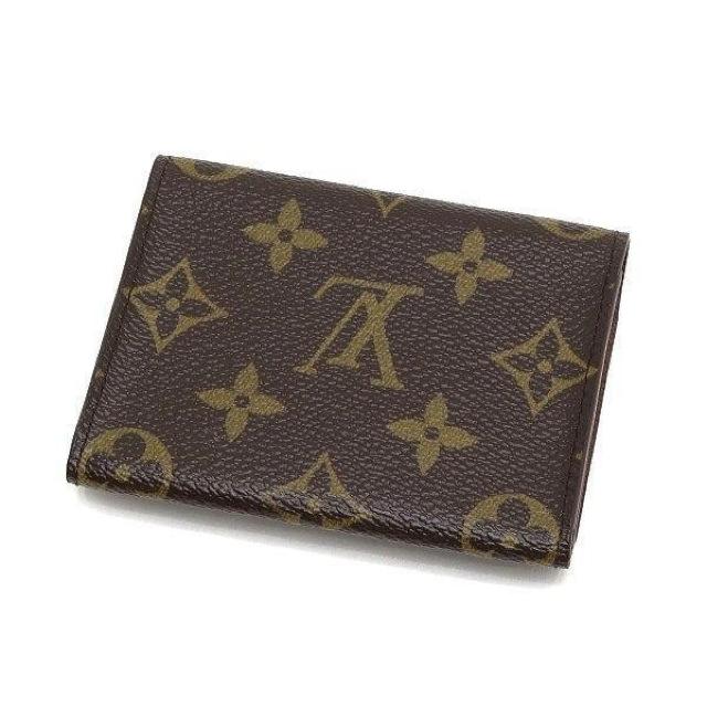 ◆ 本物 美品 ◆ LV ルイヴィトン ヴィトン モノグラム カードケース 名刺入れ 財布 マチ付き 箱 人気 M62920 < ブランド  ◆ 本物 美品 ◆ LV ルイヴィトン ヴィトン モノグラム カードケース 名刺入れ 財布 マチ付き 箱 人気 M62920 < ブランドの