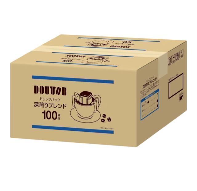【100袋入】ドトールコーヒー ドリップパックダークローストブレンドベトナム&コロンビア豆使用 香ばしく深いコクの本格ブレンド < グルメ/ドリンク  【100袋入】ドトールコーヒー ドリップパックダークローストブレンドベトナム&コロンビア豆使用 香ばしく深いコクの本格ブレンド  < グルメ/ドリンクの