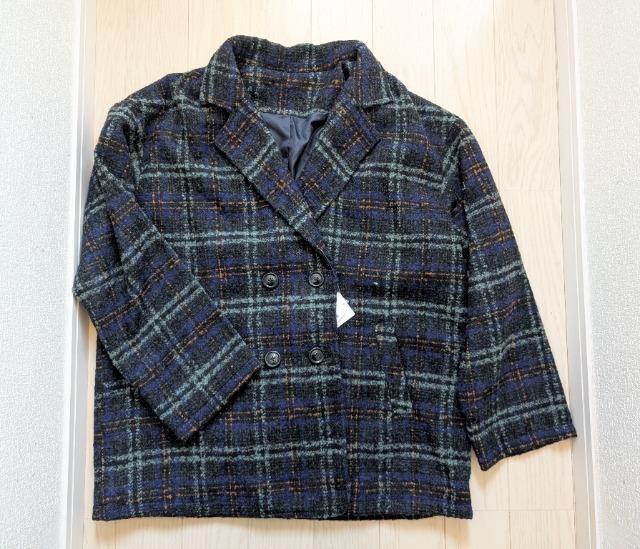 �k�k���`�F�b�N���h���b�v�V�����_�[�R�[�g���c�C�[�h���V�i���������� �� �����t�@�b�V������ 