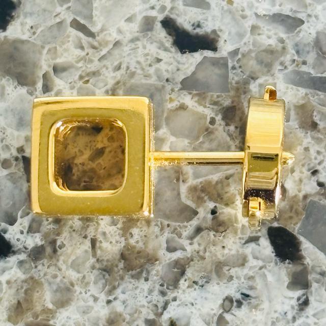 【極美品】★SAランク★HERMES エルメス Hキューブ カージュドアッシュ ゴールド ピアス Hロゴ 箱付き < ブランド 【極美品】★SAランク★HERMES エルメス Hキューブ カージュドアッシュ ゴールド ピアス Hロゴ 箱付き < ブランドの