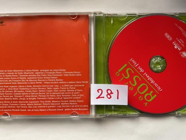 Valeria Rossi - ricordatevi dei fiori (CD�A���o��) �C�^���A�|�b�v 2001�N�� �� CD/DVD/�r�f�I�� 