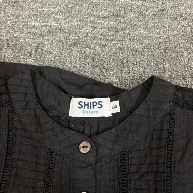 ���� �V�i SHIPS Colors �����N �C���f�B�A �u���E�X 130cm �� �L�b�Y/�x�r�[�� 