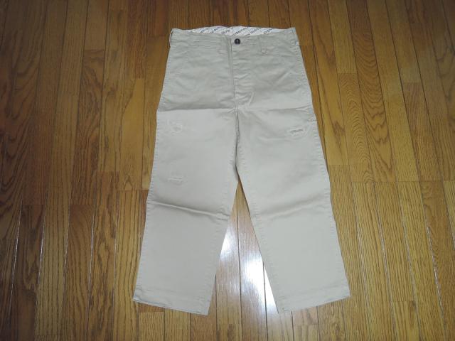 HYSTERIC GLAMOUR �q�X�e���b�N�O���}�[ �_���[�W���H �V����p���c S �x�[�W�� �`�m�p�� �N���b�v�h�p���c  �� �u�����h�� 