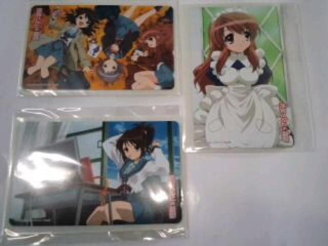 涼宮ハルヒ 限定 テレカ 全3種セット Sランク < チケット/金券  涼宮ハルヒ 限定 テレカ 全3種セット Sランク  < チケット/金券の