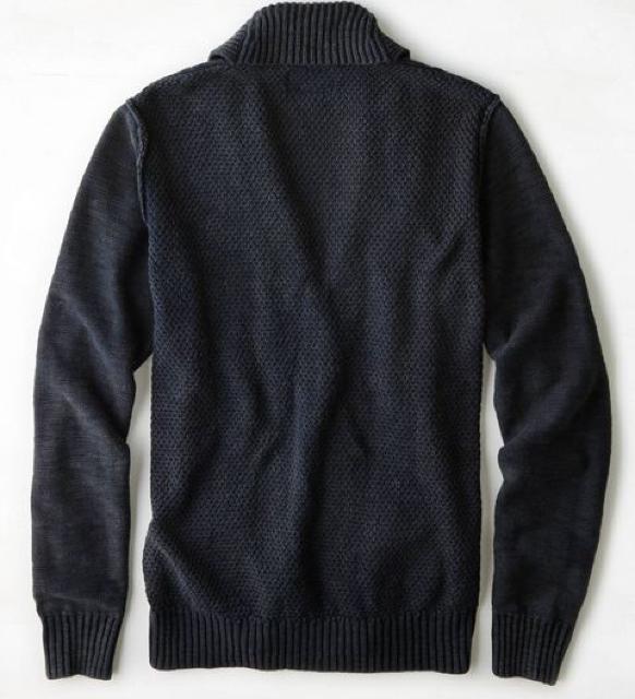 【American Eagle】AEOケーブルショールカラーカーディガン XL/フリートネイビー < ブランド 【American Eagle】AEOケーブルショールカラーカーディガン XL/フリートネイビー < ブランドの