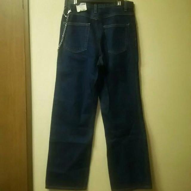 キッズ140★新品★チェーン付スカル柄デニム < キッズ/ベビー  キッズ140★新品★チェーン付スカル柄デニム < キッズ/ベビーの