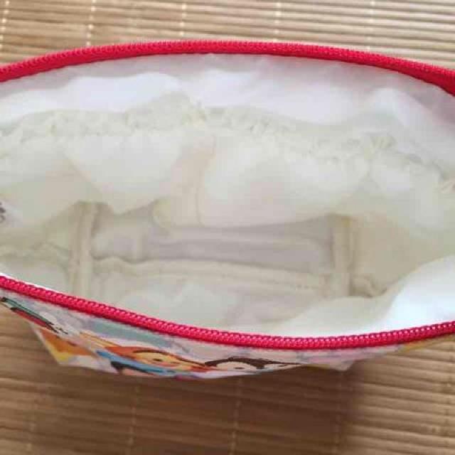 ディズニー・ツムツムキャラクター柄ポーチ。ホワイト < 女性ファッション  ディズニー・ツムツムキャラクター柄ポーチ。ホワイト < 女性ファッションの