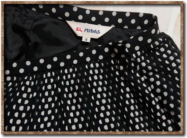 エルミダ 水玉プリーツスカート 黒 < 女性ファッション  エルミダ 水玉プリーツスカート 黒 < 女性ファッションの