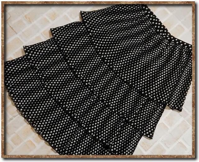 エルミダ 水玉プリーツスカート 黒 < 女性ファッション  エルミダ 水玉プリーツスカート 黒 < 女性ファッションの