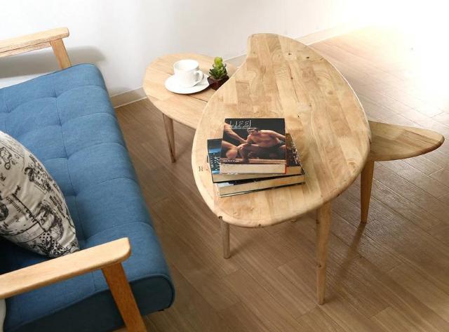 【ぬくもりの天然木使用】センターテーブル 北欧風 ナチュラル サイドテーブル < インテリア/ライフ 【ぬくもりの天然木使用】センターテーブル 北欧風 ナチュラル サイドテーブル < インテリア/ライフの