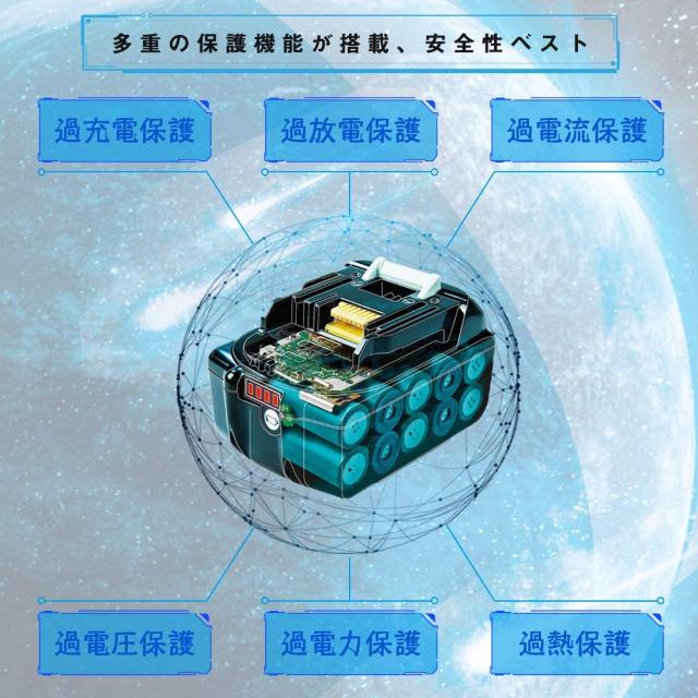 マキタ 18v バッテリー 6.0ah BL1860 < ペット/手芸/園芸  マキタ 18v バッテリー 6.0ah BL1860 < ペット/手芸/園芸の
