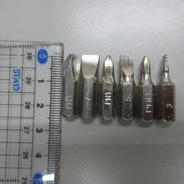 プラス マイナス ドライバー ビット 6本セット パーツ < ペット/手芸/園芸  プラス マイナス ドライバー ビット 6本セット パーツ < ペット/手芸/園芸の