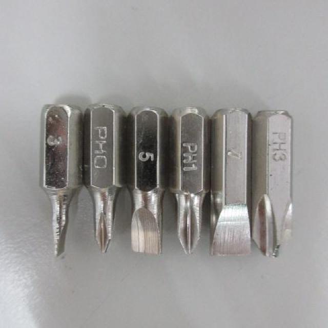 プラス マイナス ドライバー ビット 6本セット パーツ < ペット/手芸/園芸  プラス マイナス ドライバー ビット 6本セット パーツ < ペット/手芸/園芸の