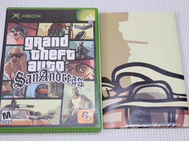 xbox★grand theft auto SanAndreas 海外版 北米版 マップ付 < ゲーム本体/ソフト  xbox★grand theft auto SanAndreas 海外版 北米版 マップ付  < ゲーム本体/ソフトの