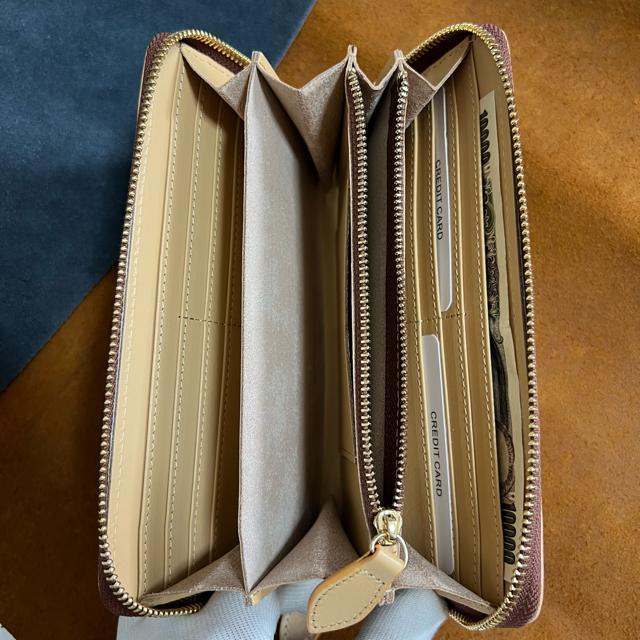 グリーン ブラウン ハンドメイド 新品 ブライドレザー ヌメ革/本革 編み込み メンズ財布 長財布  ラウンドファスナー < 男性ファッション  グリーン ブラウン ハンドメイド 新品 ブライドレザー ヌメ革/本革 編み込み メンズ財布 長財布  ラウンドファスナー < 男性ファッションの