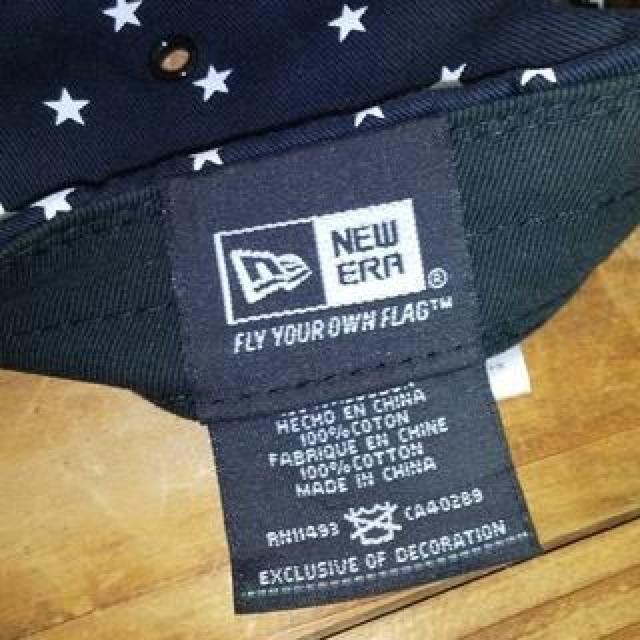 古着 NEW ERA ニューエラ 総柄 ジェットキャップ < 男性ファッション  古着 NEW ERA ニューエラ 総柄 ジェットキャップ < 男性ファッションの