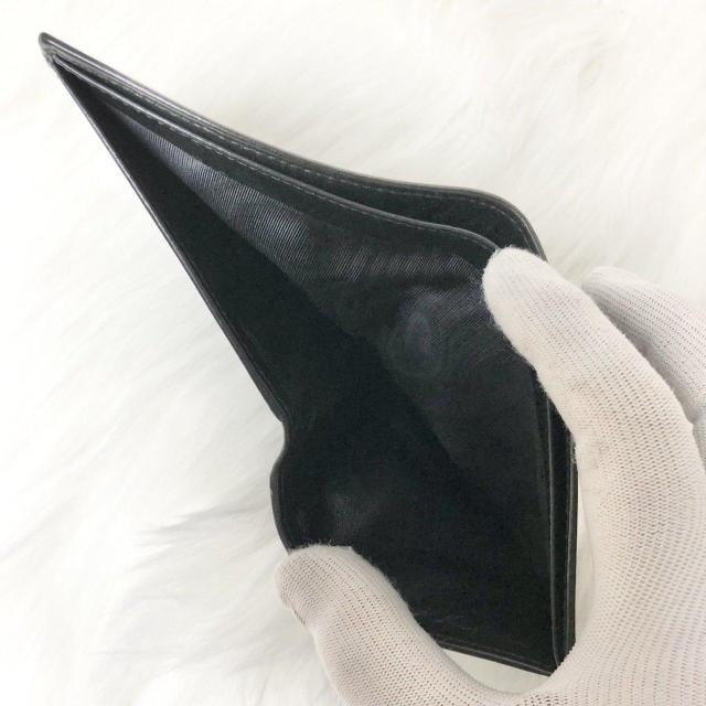 GUCCI �O�b�` ��܂���z �܂���z �V���o�[�v���[�g���S �� �u���b�N ���U�[ �� �u�����h�� 