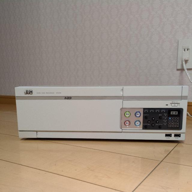 JVC �n�[�h�f�B�X�N ���R�[�_�[ VR-816 �� �Ɠd/AV�� 