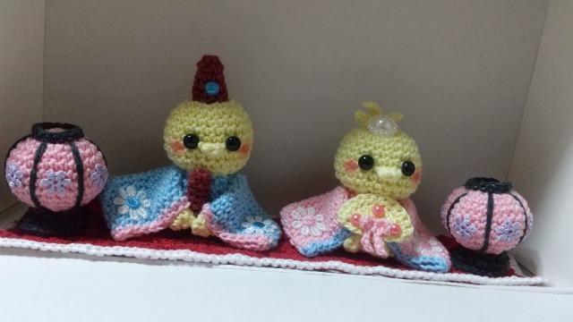 ひよ*お雛祭り編みぐるみ(ドイリー*ぼんぼり) < ペット/手芸/園芸 ひよ*お雛祭り編みぐるみ(ドイリー*ぼんぼり) < ペット/手芸/園芸の