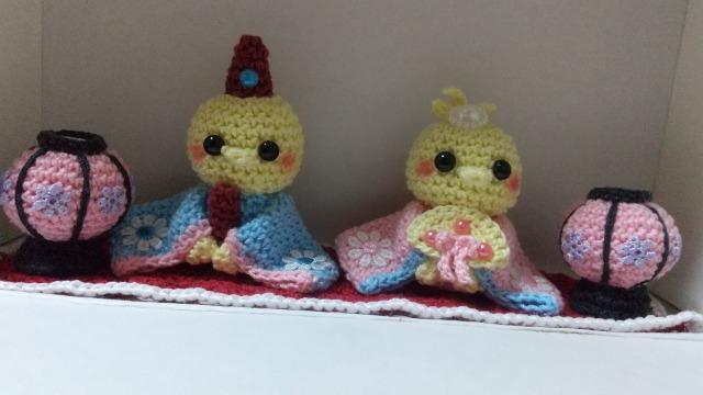 ひよ*お雛祭り編みぐるみ(ドイリー*ぼんぼり) < ペット/手芸/園芸 ひよ*お雛祭り編みぐるみ(ドイリー*ぼんぼり) < ペット/手芸/園芸の