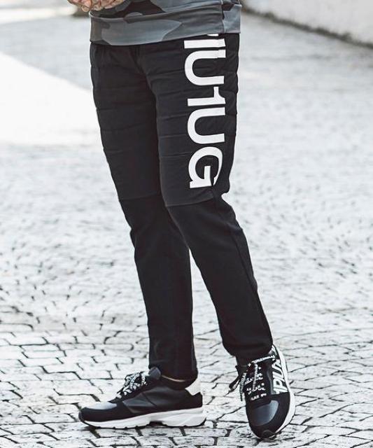 ☆1PIU1UGUALE3 RELAX ウノピュウノウグァーレトレリラックス ビッグ ロゴ プリント イージーパンツ パンツ/S < 男性ファッション  ☆1PIU1UGUALE3 RELAX ウノピュウノウグァーレトレリラックス ビッグ ロゴ プリント イージーパンツ パンツ/S  < 男性ファッションの