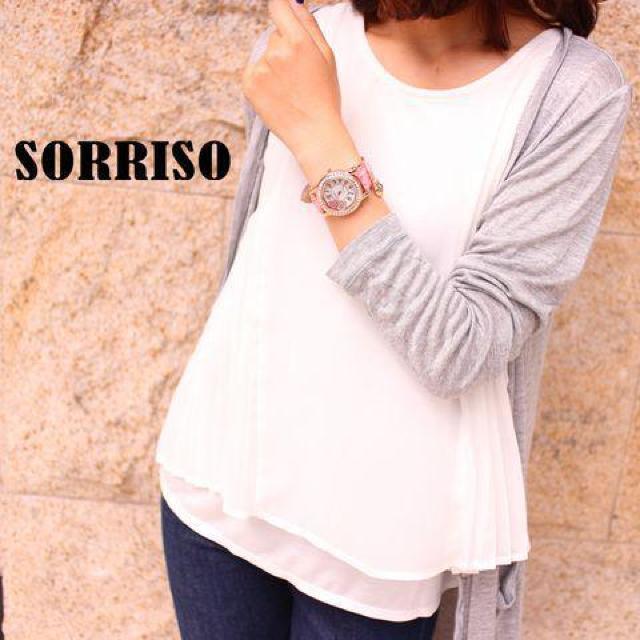 NEW★チャーム付き・ムーブハートストーン腕時計SRHI3WHT < 女性アクセサリー/時計  NEW★チャーム付き・ムーブハートストーン腕時計SRHI3WHT < 女性アクセサリー/時計の