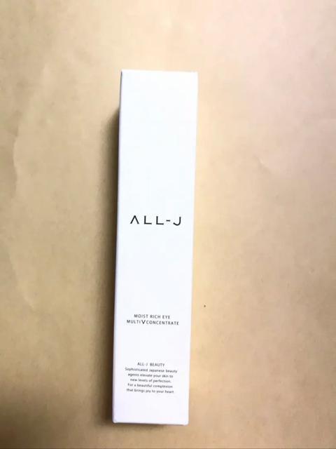 新品 ALL-J  アイクリーム モイストリッチアイ マルチVコンセントレイト < 香水/コスメ/ネイル  新品 ALL-J  アイクリーム モイストリッチアイ マルチVコンセントレイト < 香水/コスメ/ネイルの