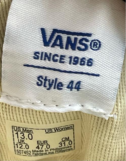 新品 VANS Authentic ANAHEIM 44DX アナハイム ファクトリー 2023生産終了入手困難アイテム 31cm < ブランド  新品 VANS Authentic ANAHEIM 44DX アナハイム ファクトリー 2023生産終了入手困難アイテム 31cm < ブランドの