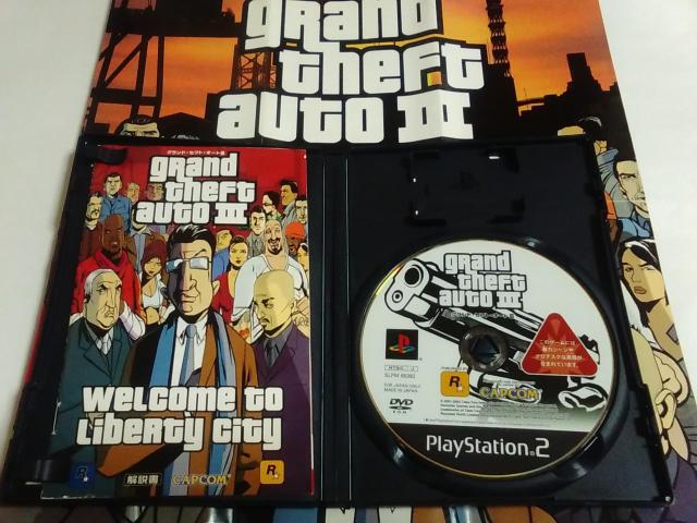 PS2/【2本迄送料180円!!】グランドセフトオートV〈メンテ済み♪〉【説明書・リバティシティマップ付き!!】★ご落札価格★ < ゲーム本体/ソフト  PS2/【2本迄送料180円!!】グランドセフトオートV〈メンテ済み♪〉【説明書・リバティシティマップ付き!!】★ご落札価格★ < ゲーム本体/ソフトの