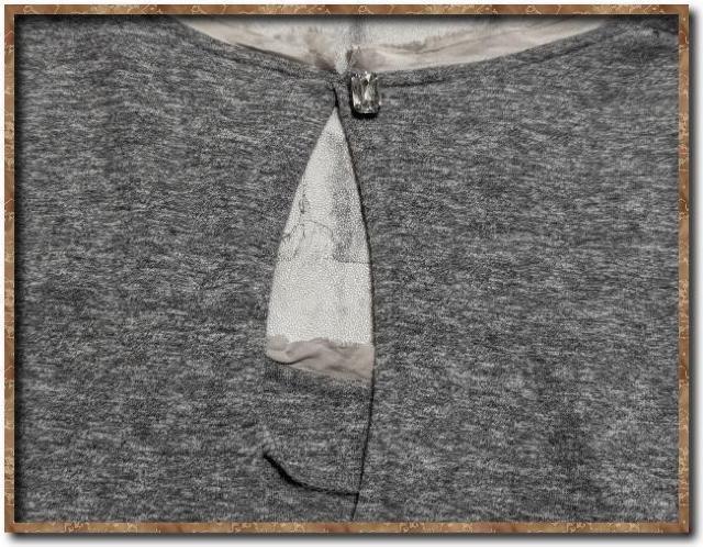 アラアラ シルク使いカットチュニックワンピース グレー < 女性ファッション  アラアラ シルク使いカットチュニックワンピース グレー < 女性ファッションの