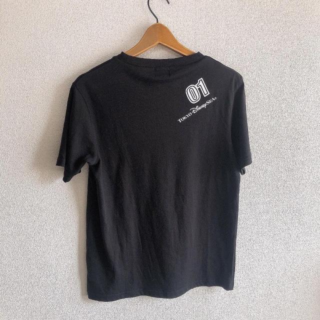 ◆TDS購入/ディズニーシー◆トーキョーディズニーシーロゴTシャツ★ブラックS*公式グッズ♪ < 女性ファッション  ◆TDS購入/ディズニーシー◆トーキョーディズニーシーロゴTシャツ★ブラックS*公式グッズ♪ < 女性ファッションの
