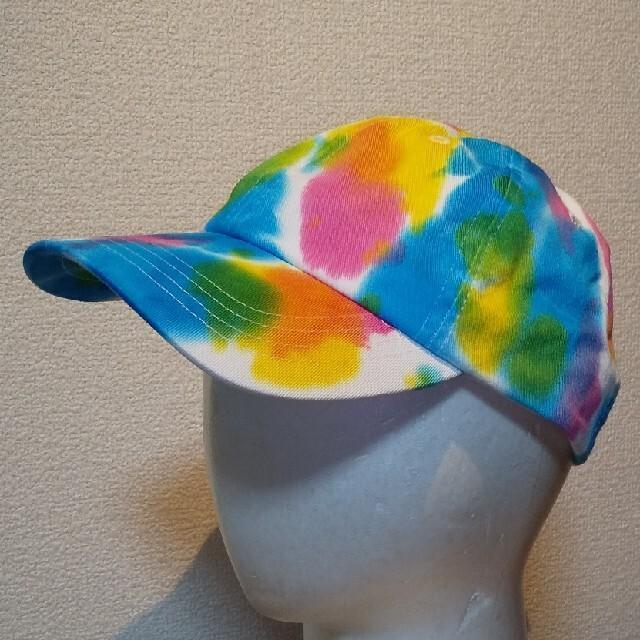 NEW HATTAN ニューハッタン タイダイ キャップ ピンク 未使用 < 男性ファッション  NEW HATTAN ニューハッタン タイダイ キャップ ピンク 未使用  < 男性ファッションの