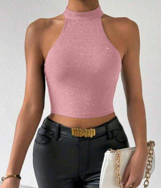 スパンコールキャミソール タンクトップ ラメ キラキラ < 女性ファッション スパンコールキャミソール タンクトップ ラメ キラキラ < 女性ファッションの