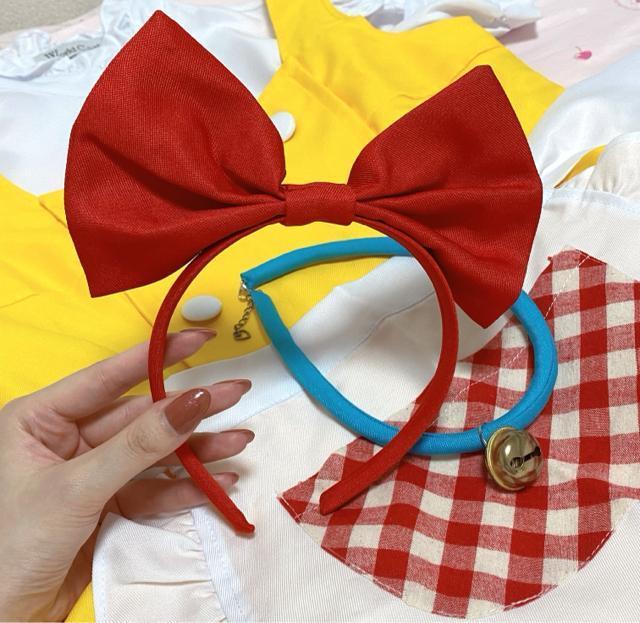 送料込み/ドラミちゃんコスプレ/Mサイズ/クリーニング済み < 女性ファッション  送料込み/ドラミちゃんコスプレ/Mサイズ/クリーニング済み < 女性ファッションの