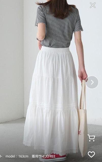 送料無料即決 【定価3,690円】 BONLECILLピンタックデザイン裾レースギャザーロングスカートホワイトフリーサイズ < 女性ファッション 送料無料即決 【定価3,690円】 BONLECILLピンタックデザイン裾レースギャザーロングスカートホワイトフリーサイズ < 女性ファッションの