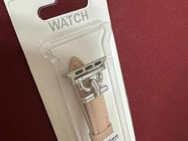 Apple Watch バンド 合皮 38/40/41mm ライトピンク+シルバー < 女性アクセサリー/時計 Apple Watch バンド 合皮 38/40/41mm ライトピンク+シルバー < 女性アクセサリー/時計の