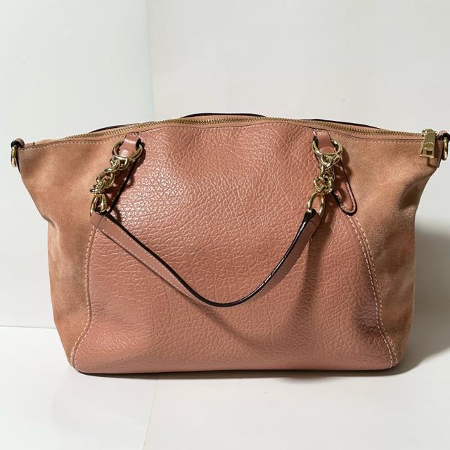 COACH �R�[�` 2WAY�o�b�O �n���h�o�b�O �V�����_�[�o�b�O F31410 ���U�[ �X�G�[�h �s���N ���f�B�[�X �� �u�����h�� 