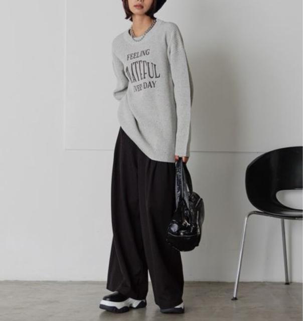 新品 ページボーイ★ネッププルオーバー グレー < 女性ファッション 新品 ページボーイ★ネッププルオーバー グレー < 女性ファッションの