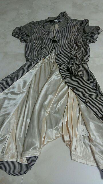 ストライプワンピース < 女性ファッション  ストライプワンピース < 女性ファッションの