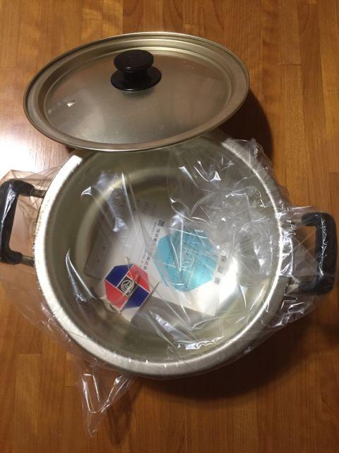 295.新品☆アルミ両手鍋20センチ < インテリア/ライフ  295.新品☆アルミ両手鍋20センチ < インテリア/ライフの