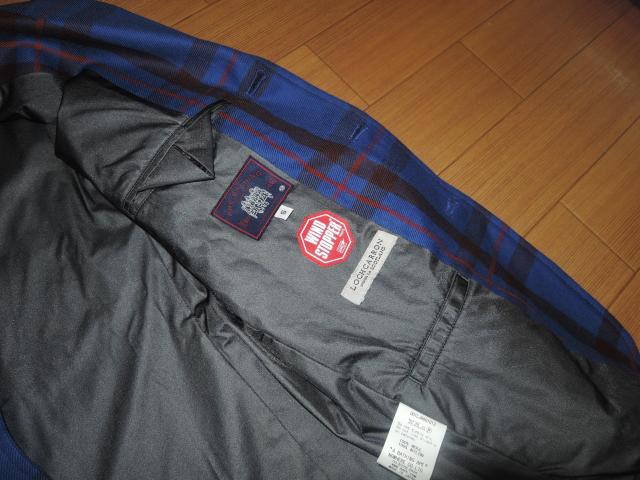APE×LOCHCARRON×GOREチェック柄テーラードジャケットS青系 < ブランド  APE×LOCHCARRON×GOREチェック柄テーラードジャケットS青系 < ブランドの