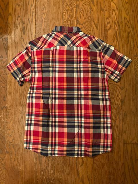 AMERICAN EAGLE チェック 半袖 シャツ 好配色 希少XS アメカジ メンズ アメリカンイーグル  < ブランド  AMERICAN EAGLE チェック 半袖 シャツ 好配色 希少XS アメカジ メンズ アメリカンイーグル  < ブランドの