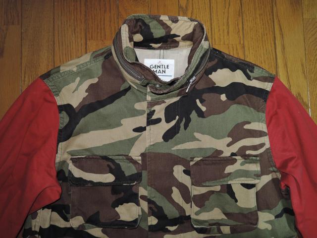 MISTER GENTLE MAN ミスタージェントルマン ミリタリー シャツ ジャケット M 迷彩柄 カモ 袖切替え < 男性ファッション  MISTER GENTLE MAN ミスタージェントルマン ミリタリー シャツ ジャケット M 迷彩柄 カモ 袖切替え < 男性ファッションの
