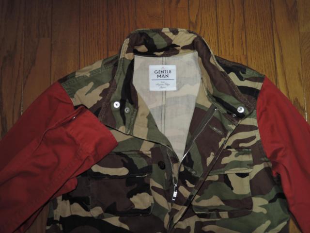 MISTER GENTLE MAN ミスタージェントルマン ミリタリー シャツ ジャケット M 迷彩柄 カモ 袖切替え < 男性ファッション  MISTER GENTLE MAN ミスタージェントルマン ミリタリー シャツ ジャケット M 迷彩柄 カモ 袖切替え < 男性ファッションの