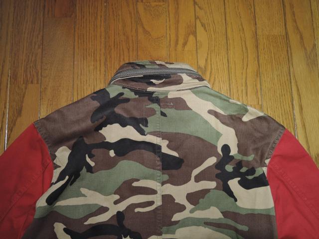 MISTER GENTLE MAN ミスタージェントルマン ミリタリー シャツ ジャケット M 迷彩柄 カモ 袖切替え < 男性ファッション  MISTER GENTLE MAN ミスタージェントルマン ミリタリー シャツ ジャケット M 迷彩柄 カモ 袖切替え < 男性ファッションの