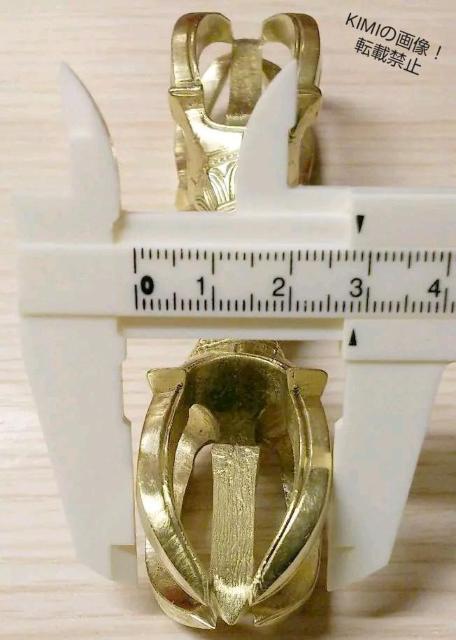 【仏具】五鈷杵 真鍮製 鬼目 総長さ約13cm 密教法具 弘法大詞 仏教美術 < インテリア/ライフ  【仏具】五鈷杵 真鍮製 鬼目 総長さ約13cm 密教法具 弘法大詞 仏教美術 < インテリア/ライフの