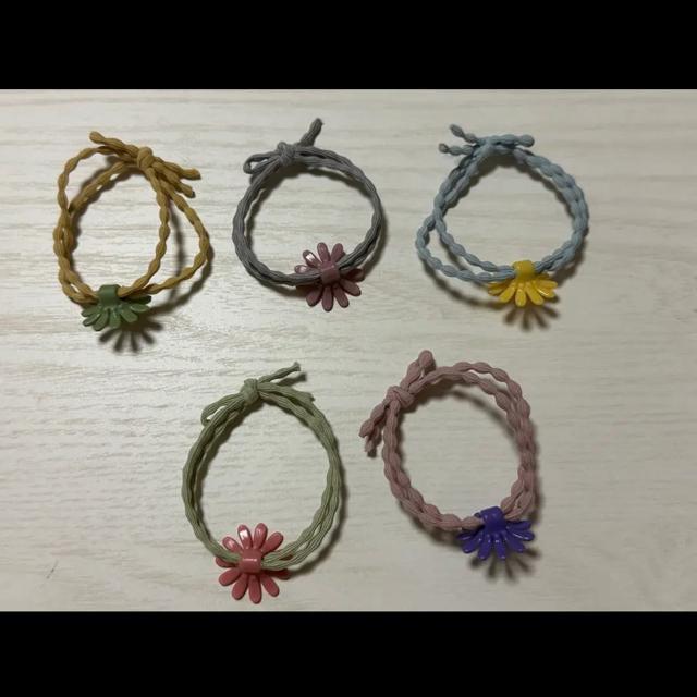 新品 ヘアゴム 5本 < 女性ファッション  新品 ヘアゴム 5本 < 女性ファッションの