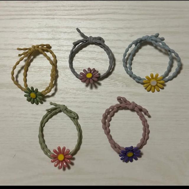 新品 ヘアゴム 5本 < 女性ファッション  新品 ヘアゴム 5本 < 女性ファッションの